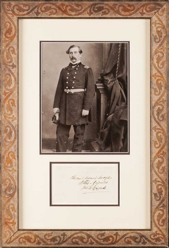 Lot 380 Thomas Francis Meagher Signature