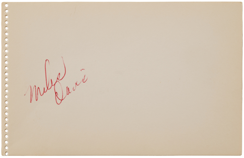 Lot 543 Miles Davis Signature