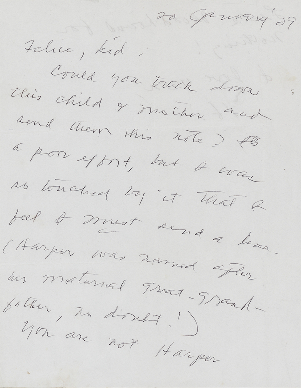 Lot 504 Harper Lee Autograph Letter Signed: 