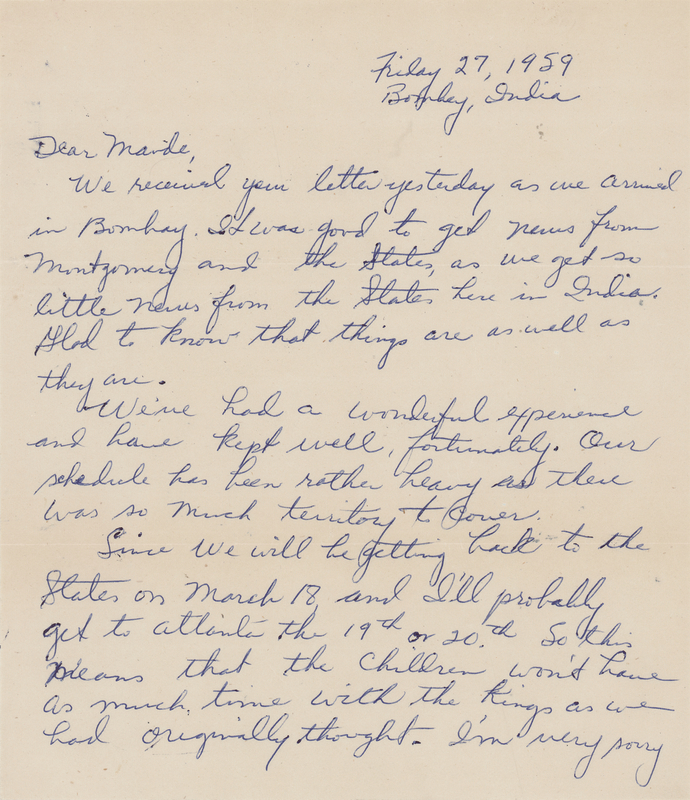 Lot 257 Coretta Scott King Autograph Letter Signed