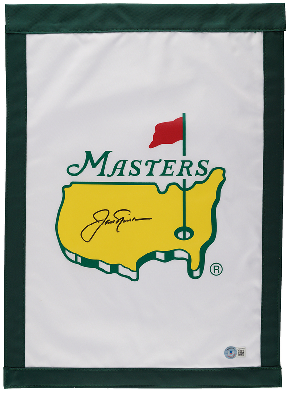 Lot 739 Jack Nicklaus Signed Masters Garden Flag