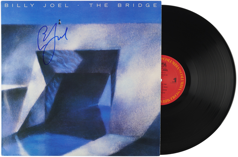 Lot 596 Billy Joel Signed Album - The Bridge