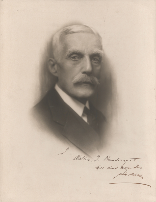 Lot 271 Andrew Mellon Signed Oversized Photograph