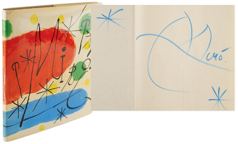 Lot 464 Joan Miro Signed Book - Joan Miro (MoMA)