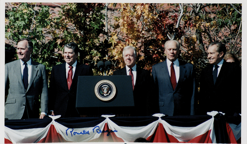 Lot 98 Ronald Reagan Signed Photograph