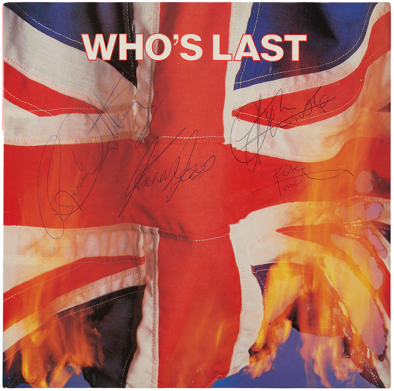 Lot 622 The Who Signed Album - Who's Last