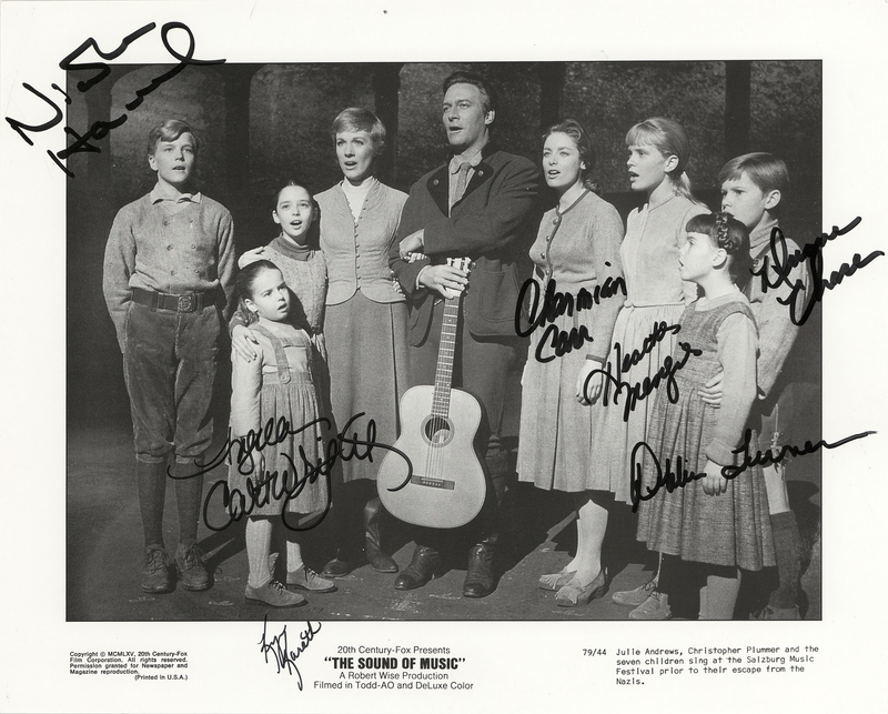 Lot 712 The Sound of Music Multi-Signed Photograph