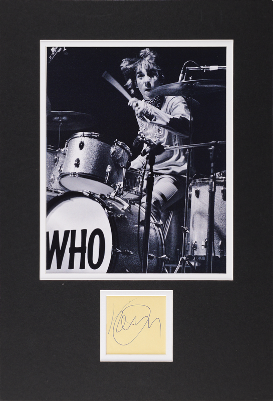 Lot 623 The Who: Keith Moon Signature