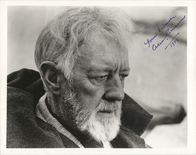 Lot 715 Star Wars: Alec Guinness Signed Photograph