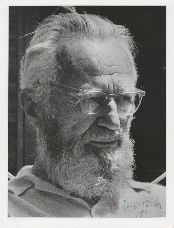 Lot 468 Edward Steichen Signed Photograph