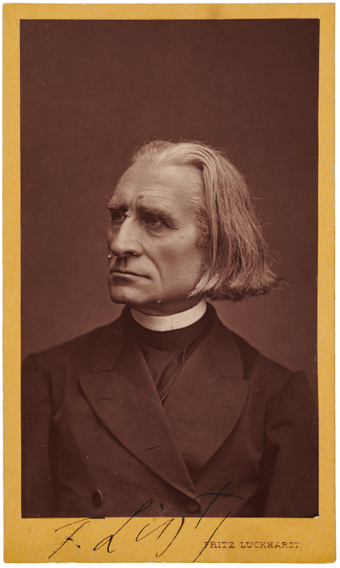 Lot 515 Franz Liszt Signed Photograph