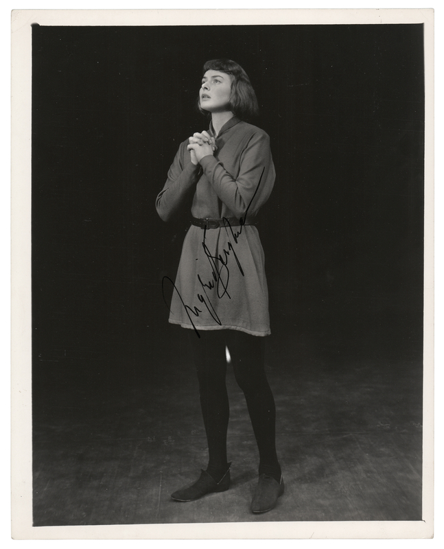 Lot 646 Ingrid Bergman Signed Photograph