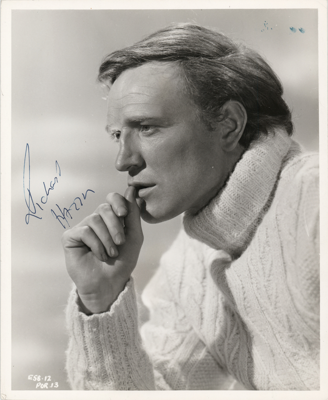Lot 672 Richard Harris Signed Photograph