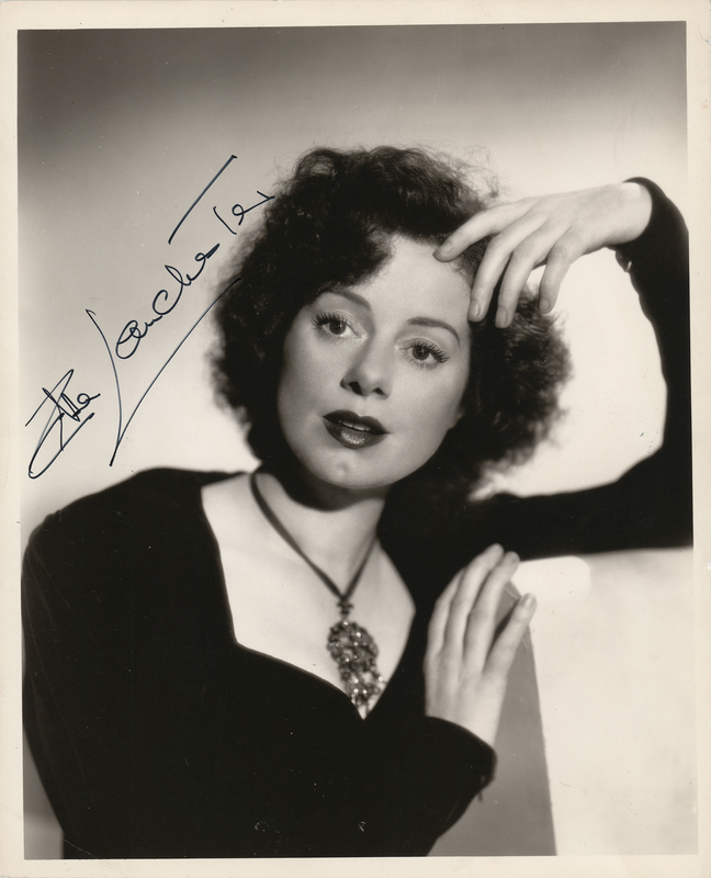 Lot 684 Elsa Lanchester Signed Photograph