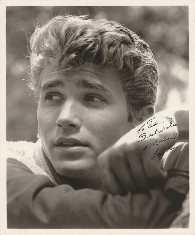 Lot 685 Michael Landon Signed Photograph