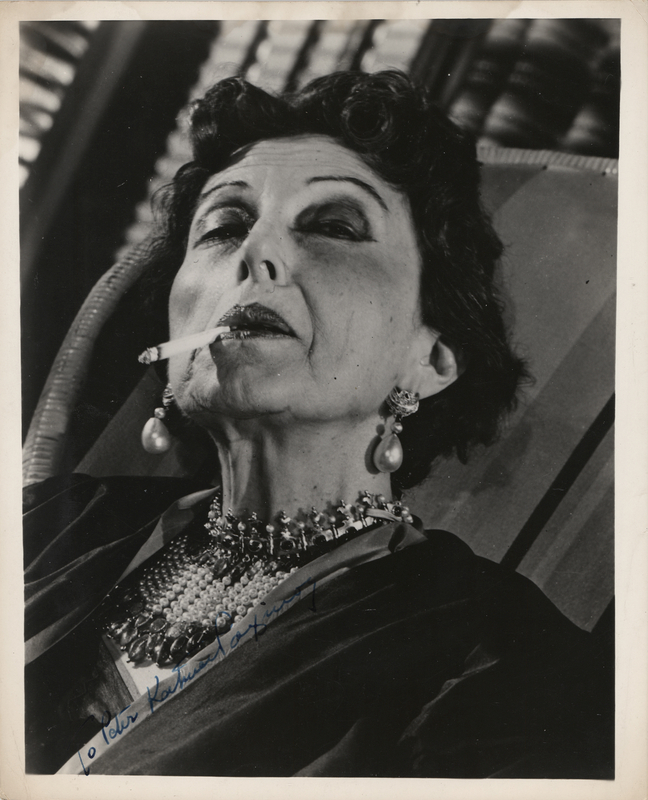 Lot 709 Katina Paxinou Signed Photograph