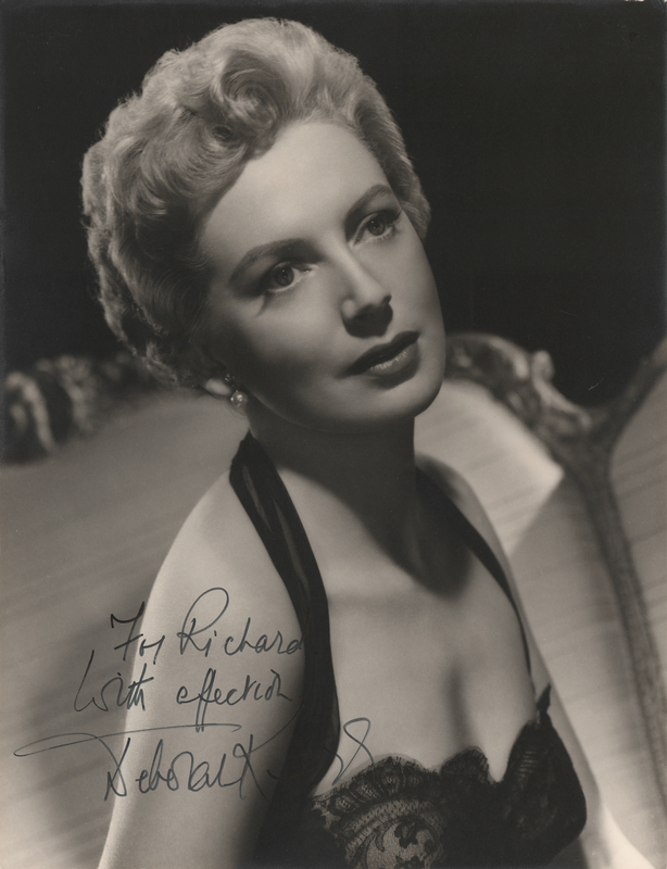 Lot 681 Deborah Kerr Oversized Signed Photograph