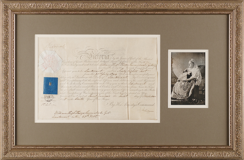 Lot 287 Queen Victoria Document Signed