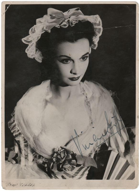 Lot 693 Vivien Leigh Signed Photograph