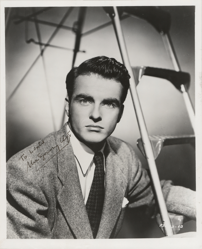 Lot 627 Montgomery Clift Signed Photograph