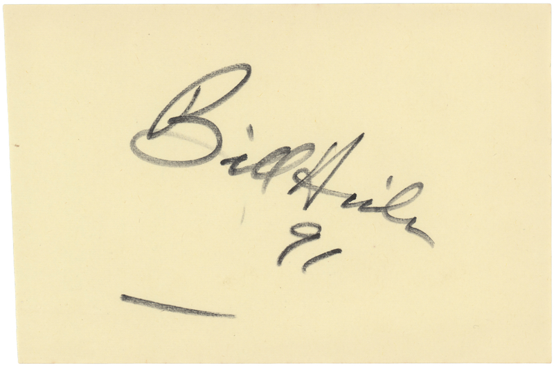 Lot 676 Bill Hicks Signature