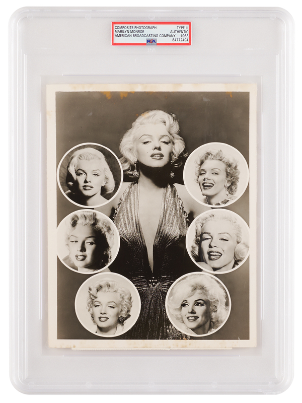 Lot 699 Marilyn Monroe Original Photograph - PSA Type III