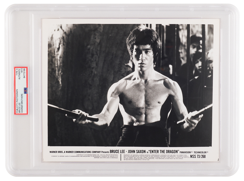 Lot 690 Bruce Lee Original Photograph - PSA Type III