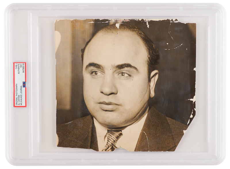 Lot 235 Al Capone Original Photograph - PSA Type I