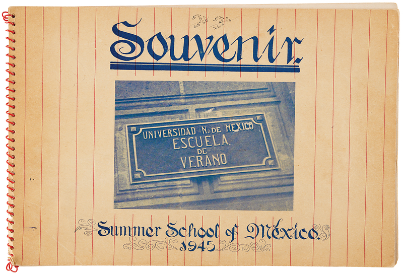 Lot 467 Diego Rivera Signed Menu