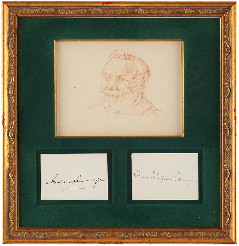 Lot 238 Andrew Carnegie Signature
