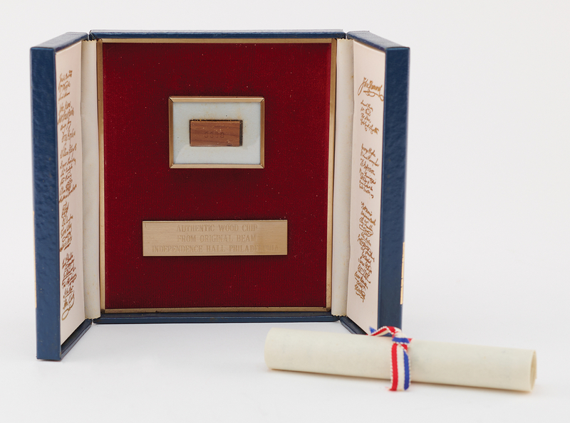 Lot 254 Independence Hall Wood Relic - Limited Edition