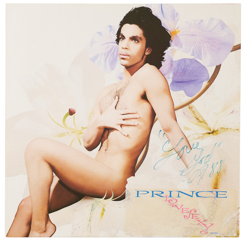 Lot 530 Prince Signed Album - Lovesexy