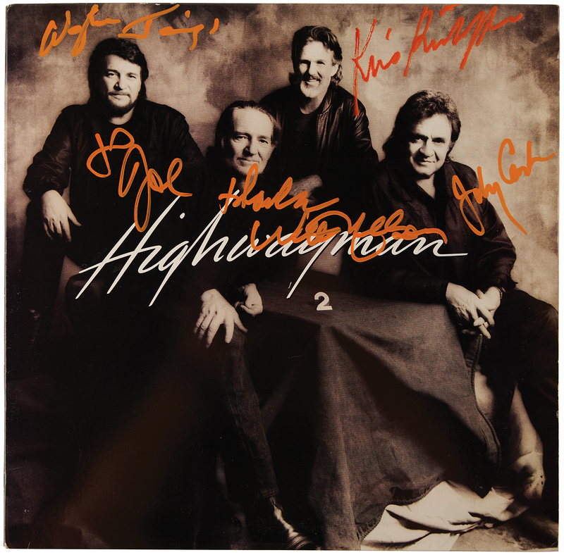 Lot 549 The Highwaymen Signed Album - Highwayman 2