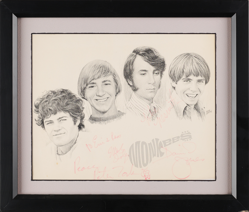 Lot 603 The Monkees Signed Photograph