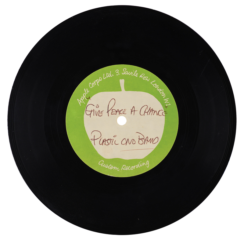 Lot 572 Beatles: John Lennon Apple Records Stereo Acetate for 