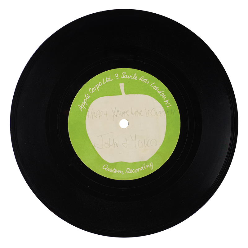 Lot 576 Beatles: John Lennon Apple Records Stereo Acetate for 
