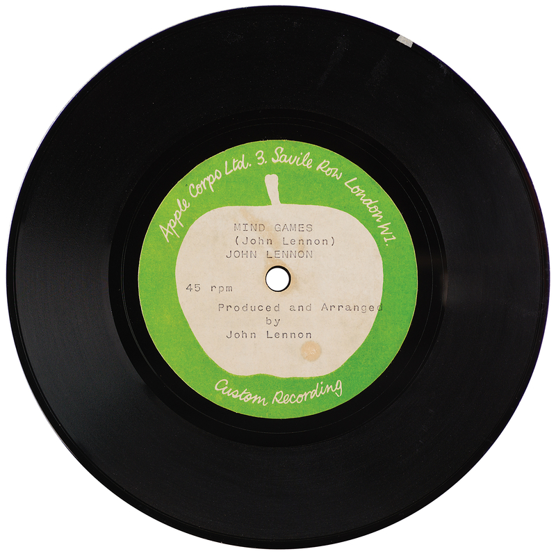 Lot 577 Beatles: John Lennon Apple Records Mono Acetate for 