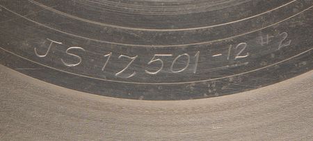 Lot #556 Beatles Original 'Let It Be' Mother Disc - Side B, Variation 4 (Winchester, 1970) - Image 4