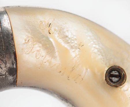 Lot #219 Poker Alice's Traveling Gambling Set and Hopkins & Allen No. 4 Revolver, a Present from Jesse James Assassin Robert Ford - Image 6