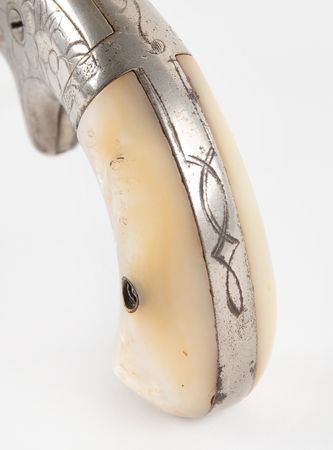 Lot #219 Poker Alice's Traveling Gambling Set and Hopkins & Allen No. 4 Revolver, a Present from Jesse James Assassin Robert Ford - Image 7