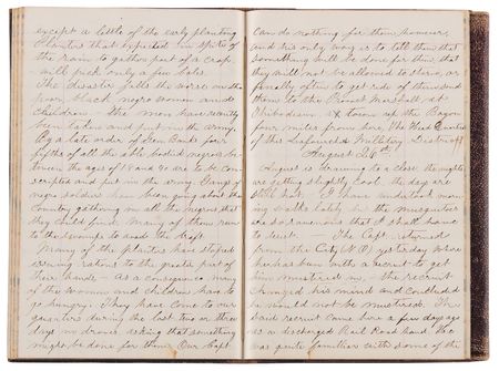 Lot #349 Civil War Diaries of Lucius Rogers, 33rd Illinois Infantry, 1861–1865 - Image 3