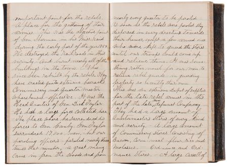 Lot #349 Civil War Diaries of Lucius Rogers, 33rd Illinois Infantry, 1861–1865 - Image 5