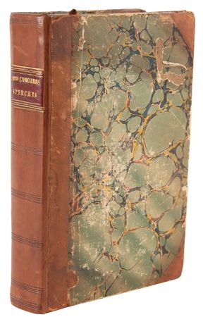 Lot #130 Speeches of the 29th Congress Book with (60+) Signatures, including Andrew Johnson, Alexander Stephens, John C. Calhoun, and Hannibal Hamlin - Image 2