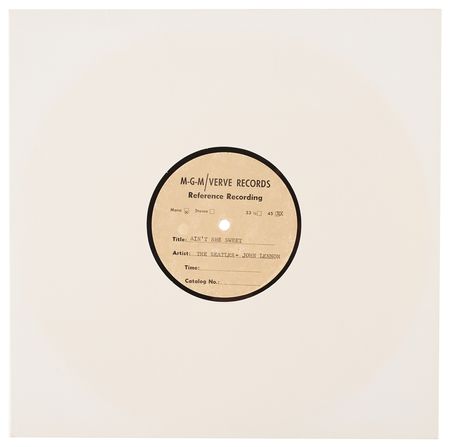 Lot #553 Beatles MGM/Verve Mono Acetate for 