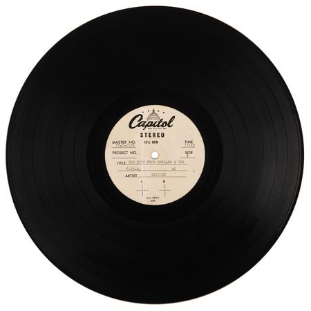 Lot #561 Beatles and Beach Boys US Capitol Records