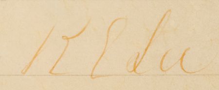 Lot #322 Robert E. Lee Document Signed - Washington College Certificate in Mathematics - Image 2