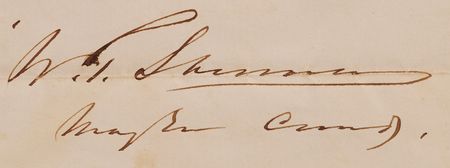 Lot #328 William T. Sherman Civil War-Dated Autograph Letter Signed, Directing Gen. Kilpatrick to Burn Railroad Depots, Bridges, Sawmills, and Other Southern Infrastructure - Image 3
