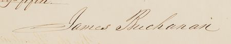Lot #7 James Buchanan Document Signed as President, Appointing Secretary of State Jeremiah Black Amidst the Secession Crisis - Image 2