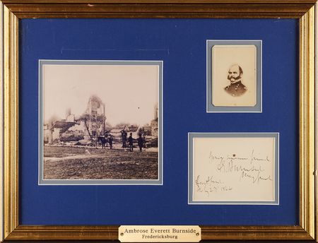 Lot #342 Ambrose E. Burnside Civil War-Dated