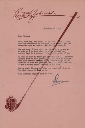 Lot #736 Babe Didrikson Zaharias Typed Letter